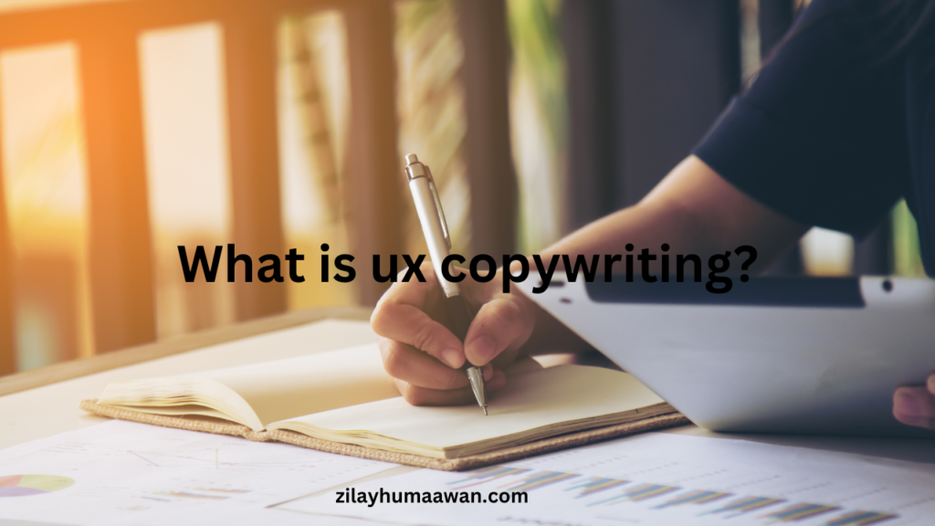 What is ux copywriting?