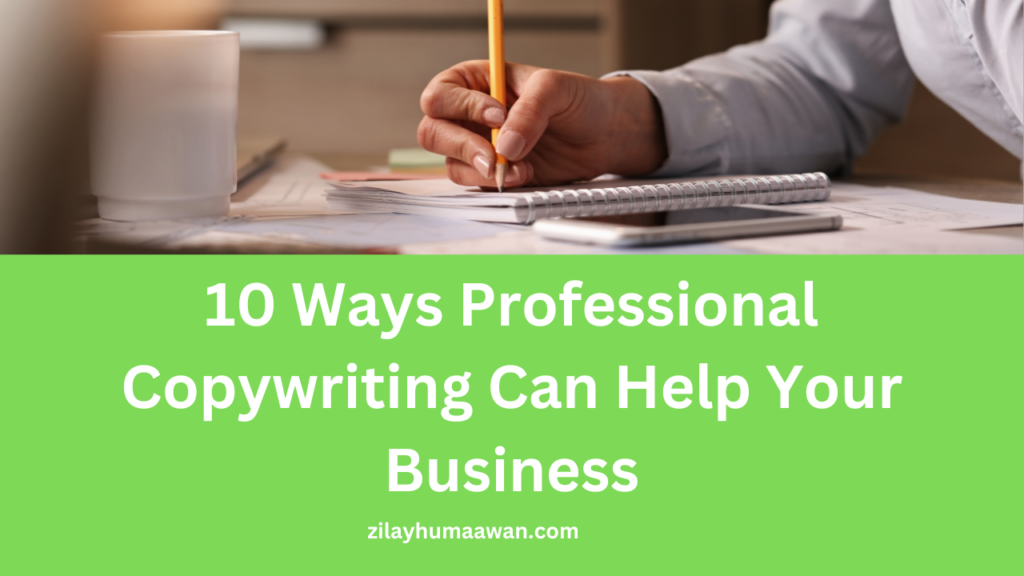 How copywriting help businesses?