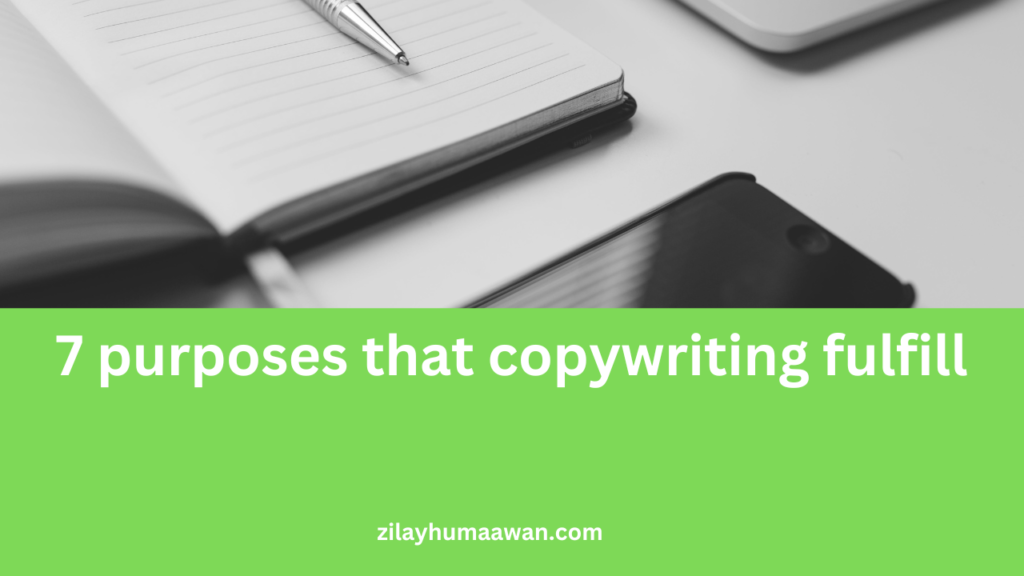 What is the purpose of copywriting?