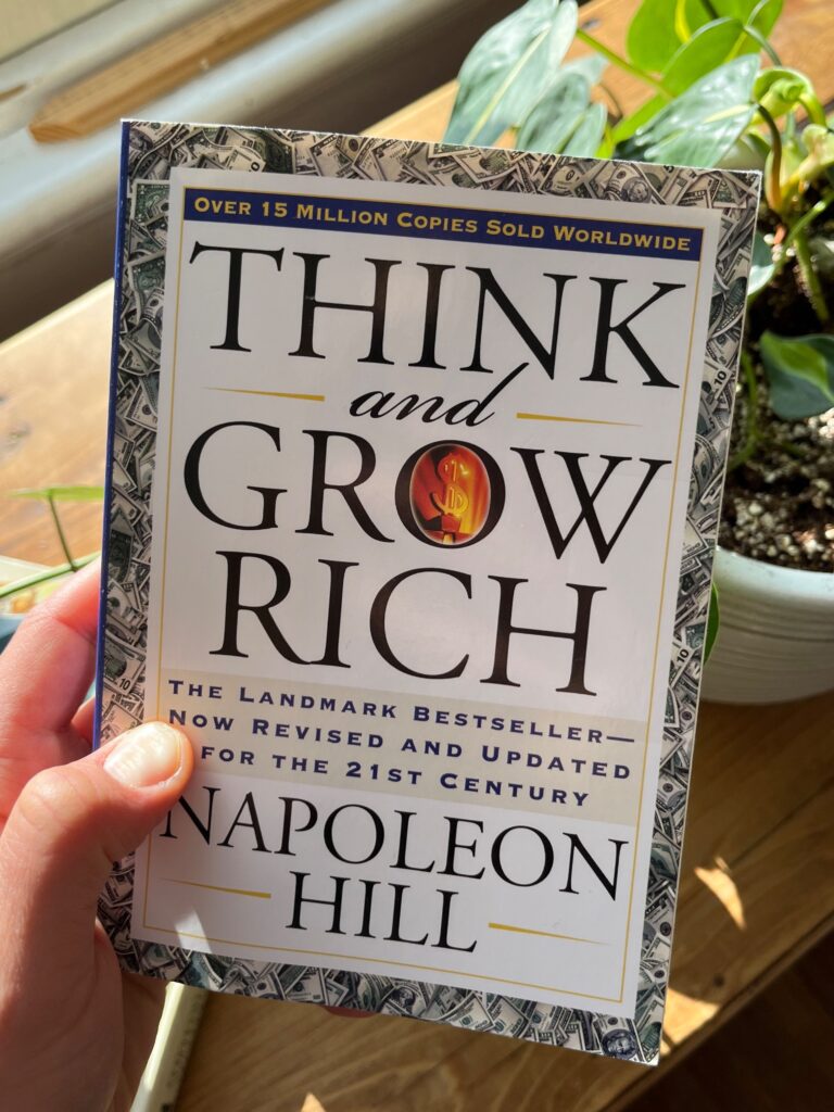 7 Lessons from the book "Think and Grow Rich"